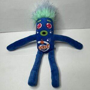 Nobody Sausage Blue Bendable Poseable Stuffed Tik Tok Plush 14”